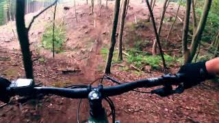 Bugsy Maloam and Stripes Guisborough Woods  EMTB Trails [upl. by Atinrehs578]