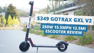 349 Gotrax GXL V2 Electric Scooter  Unboxing Assembly Test Ride and Review [upl. by Laureen580]