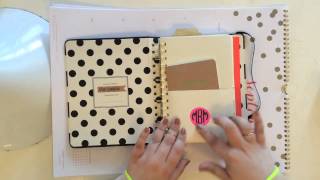 How I Customize My Kate Spade Spiral Planner amp Why I Use It Instead of Filofax [upl. by Omari463]