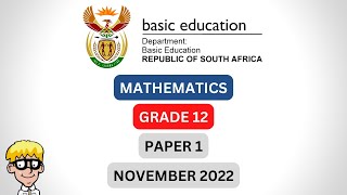 November 2022 Maths Paper 1 [upl. by Llerret363]