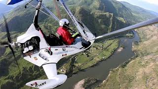 301 Flying to Barriere BC and Back over North Thompson River July 17 2020 [upl. by Asirrak]