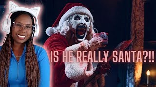 Is He Really Santa  Terrifier 3 Official Red Band Trailer Reaction [upl. by Adi]