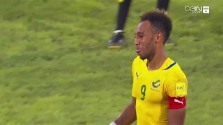 Gabon  PierreEmerick Aubameyang buteur face au Maroc  Eliminatoires CDM 2018 [upl. by Ahsoym]