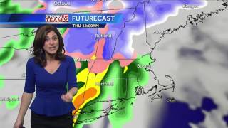 Cindys latest Tuesday Bostonarea forecast [upl. by Attemaj]