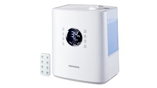 Review Homvana Humidifiers for Large Room 65L Warm and Cool Mist  With SilentSpray [upl. by Anoyet]