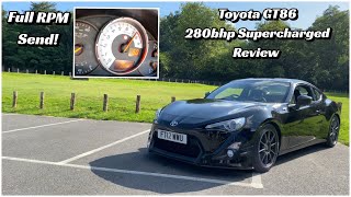 Toyota GT86 FRS Supercharged  Subaru BRZ  Litchfield 280bhp Kit  Full RPM Flat Out  Drive By [upl. by Arlinda587]