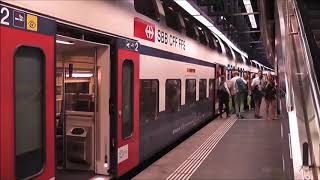 How to get to town from Zurich Airport by train [upl. by Gabrielli897]