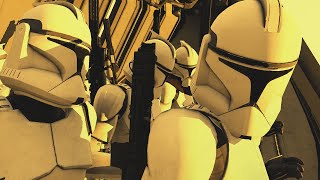 Clone LAAT Landing Fortress Siege and Ship Boarding  Arma 3 Star Wars Operation [upl. by Annayehc]