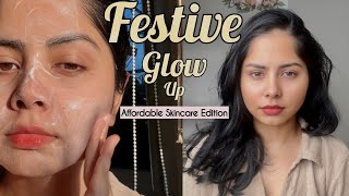 Affordable Skincare for Festive Glow Up✨ [upl. by Arihppas166]