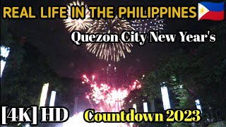 New Year Countdown 2023 Quezon Memorial Circle Quezon City  Metro Manila Philippines [upl. by Janine]