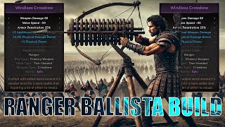 Ranger Windlass Ballista Build [upl. by Edualcnaej]