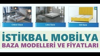 İstikbal Mobilya Baza Modelleri ve Fiyatları 2019 [upl. by Ojybbob]