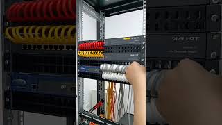 RACK New Cabling Method networking [upl. by Buchheim]