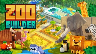 Build Your Own ZOO in MINECRAFT — ZOO BUILDER [upl. by Ynaoj940]