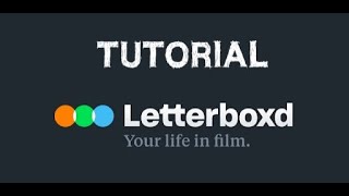 TUTORIAL COMPLETO PARA USAR LETTERBOXD  RED SOCIAL DE CINE [upl. by Etnuahc]