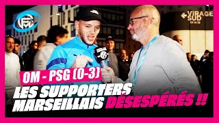 OM PSG  les supporters marseillais très en colère  Letexier De Zerbi et les joueurs visés [upl. by Lorianne]