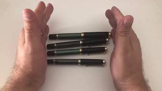 Pelikan SouveränSeries  Comparative Overview [upl. by Nolrah]