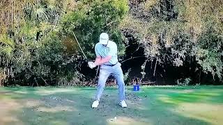 Patrick Cantley Golf Swing with Driver Super Slowmo [upl. by Parrnell]