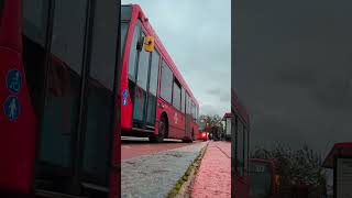 Horn and Alarm from AL ENL106 and ENL74 departing Norwood Junction bus stands [upl. by Hsirehc]