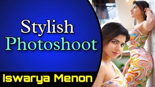 Iswarya Menon Latest  Stylish Photoshoot  Iswaryamenon Tamil Hot Actress Viral Video  Film Focus [upl. by Harwill]