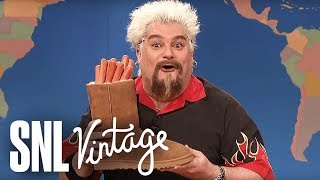 Weekend Update Guy Fieri on Super Bowl Snacks  SNL [upl. by Byrom34]