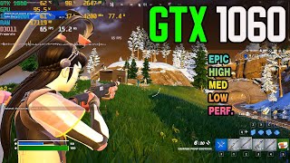 GTX 1060 3GB  Fortnite Chapter 5 [upl. by Yeslek]