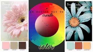 paletton live color wheel demo [upl. by Russom]