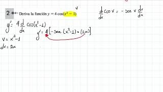 DERIVADAS TRASCENDENTES  CALCULO DIFERENCIAL  DERIVADAS TRIGONOMÉTRICAS  EJ 9 [upl. by Solley]