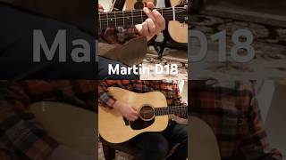 Martin D18 Acoustic Guitar  some bluegrass style rhythm [upl. by Amairam45]