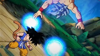 DBFZ UI Goku Command Grab Conversions [upl. by Oscar244]