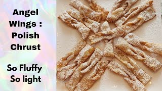 Polish Chrust Tutorial How To Make Angel Wings [upl. by Nosnevets]