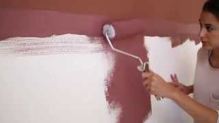 How to paint a twotone wall [upl. by Ahtera]