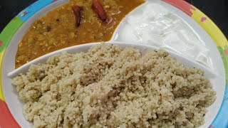 కొర్ర అన్నం  Korralu Foxtail Millet  Rice  How to Make Foxtail Millet Rice  Gluten Free [upl. by Iatnohs]