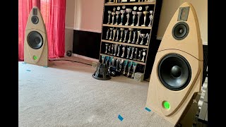 Open Baffle Dipole Speakers DEMO  Acoustic Elegance Mundorf HAT Zapco [upl. by Undry]