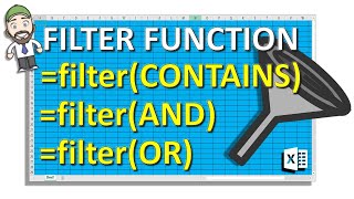 NEW  EXCEL FILTER Function  Everything you need to know [upl. by Clynes]