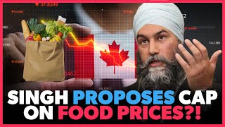 Jagmeet Proposes Canada Put a CAP on FOOD PRICES [upl. by Carolyn783]