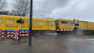 Spoorwegovergang Borne  Dutch railroad crossing [upl. by Chilt495]