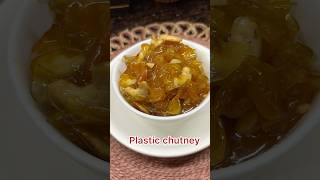 Plastic chutney  Bengali famous plastic chutney peper chutney sweetrecepies youtubeshorts [upl. by Naujled]