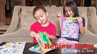 Zara Review Buku Designer Diva  Make Believe Ideas  Buku Sticker Style and Create [upl. by Shep]