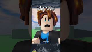 Troll Bạn Trong Roblox Kiểu shorts roblox noobpower memes [upl. by Eadrahc]