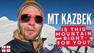 This is the REALITY of Climbing Mount KAZBEK  Climbing Guide 5054m 🏔️🇬🇪 [upl. by Lally]