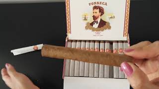 Cuban Cigar Unboxing  Fonseca Delicias Review [upl. by Bennie307]