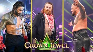 Sami Zayn A Choisi Son Camp Review WWE Crown Jewel 2024 [upl. by Euqirrne62]