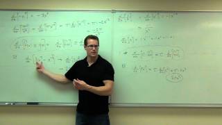 Calculus 1 Lecture 22 Techniques of Differentiation Finding Derivatives of Functions Easily [upl. by Yrrehc]