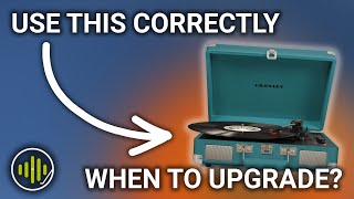 How to Use a Crosley Record Player  Welcome to Vinyl Upgrade [upl. by Maxentia657]