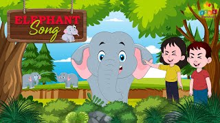 The Elephant Song For Kids I Kids Songs And Nursery Rhymes For Kids By Kids Carnival [upl. by Tessie]