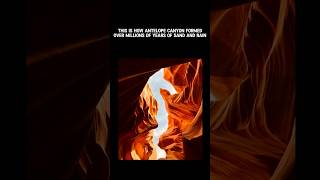 Nature’s Art The Creation of Antelope Canyon  Kota Champs shorts science physics experiment [upl. by Lainahtan781]