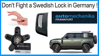 Automechanica 2024  Dont Fight A Swedish Lock in Germany   New Defender Side Vents [upl. by Iorio]