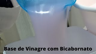 Base de Vinagre com Bicabornato com oleo de Frituras [upl. by Anneis]