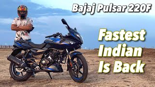 2023 Bajaj Pulsar 220F Review  Legend is Backkk 🔥 [upl. by Ettenyar]